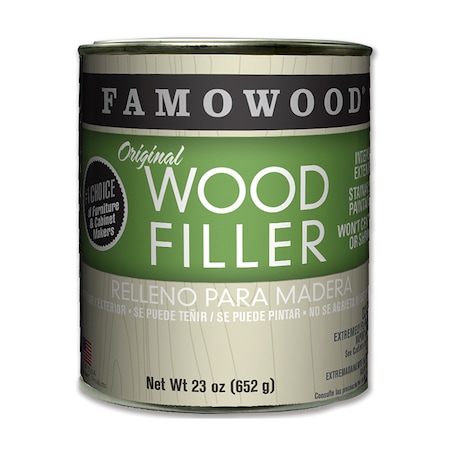Eclectic Products 23 Oz Oak Famowood Solvent Based Original Wood Filler 36021128